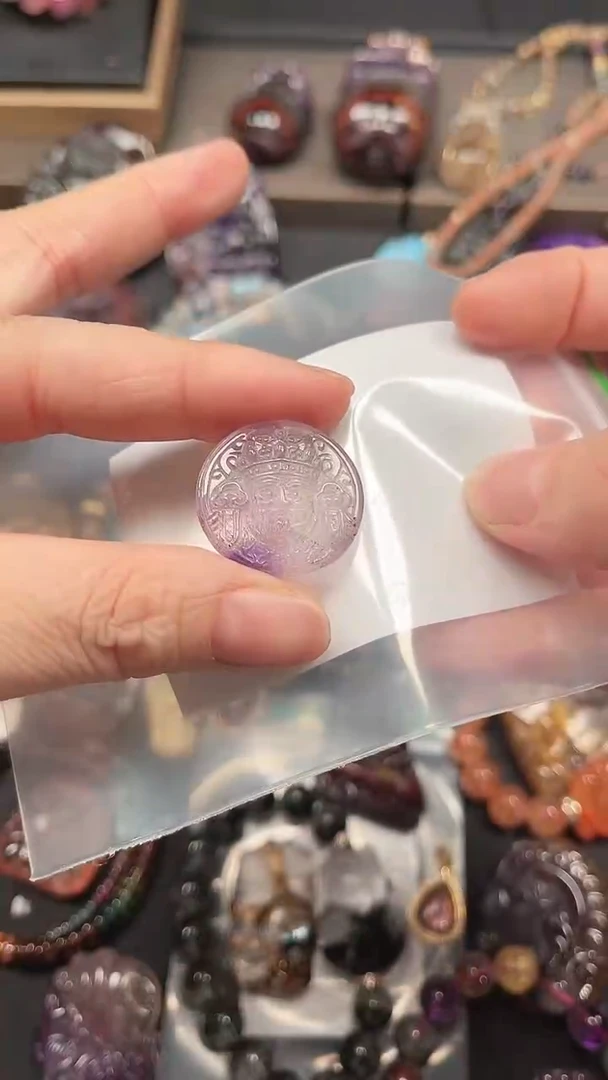 未镶嵌颈饰水晶【百晶灵儿】定制款