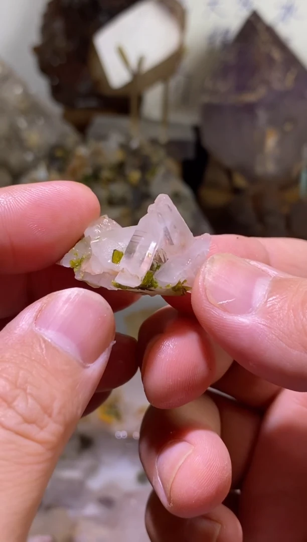 未镶嵌珠宝半成品水晶116号四川超七花园水晶