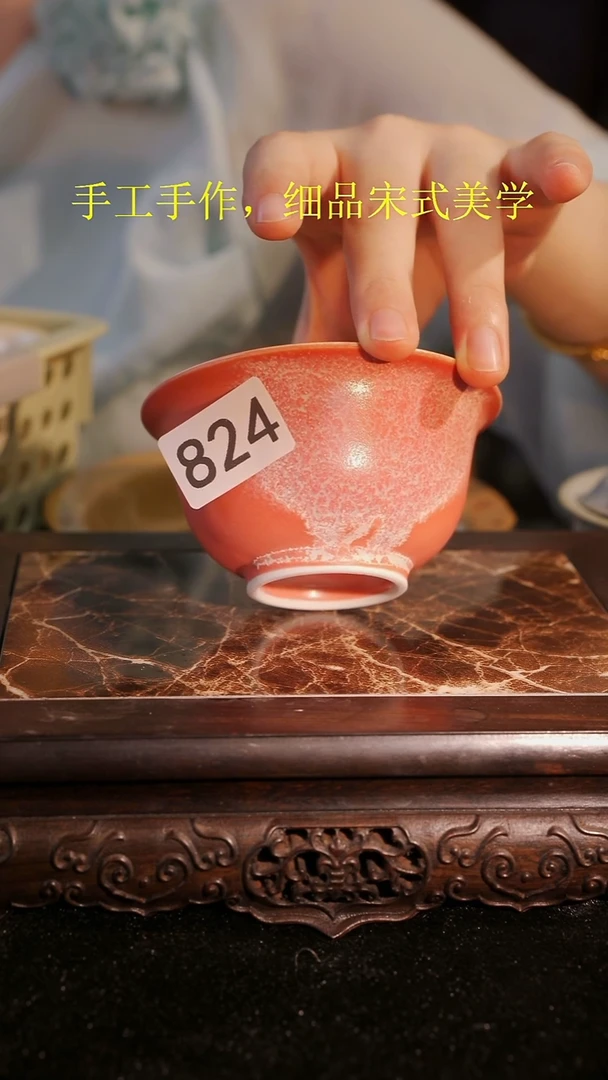 杯子等烟雨陶瓷手作主人杯824