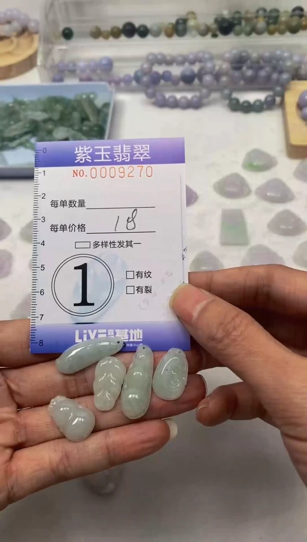 【闪购商品】翡翠颈饰未镶嵌挂件