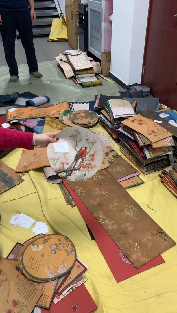 混纺微瑕茶席-30圆-313号