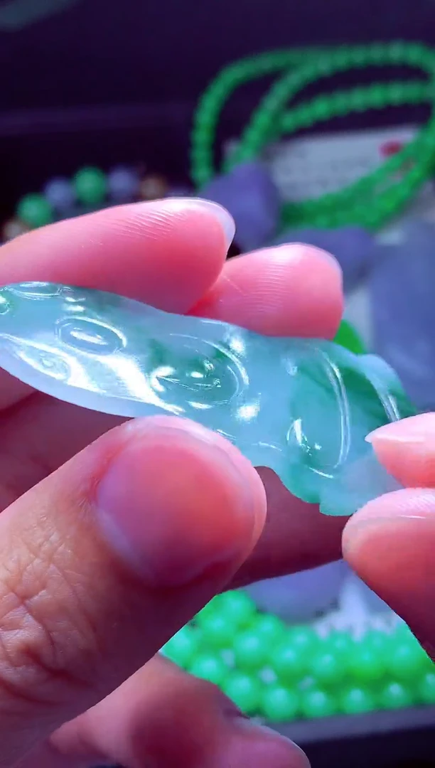 未镶嵌定制翡翠福*#翡翠毛货定制