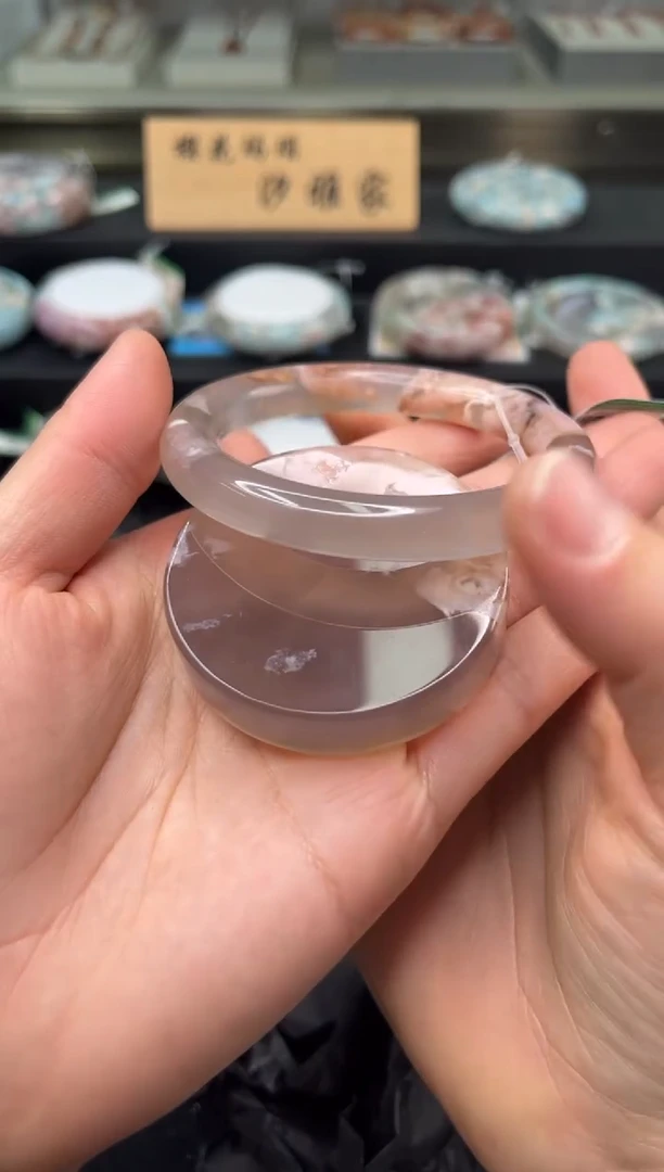 未镶嵌手镯石英质玉57圈口（赠品镯心）6751441