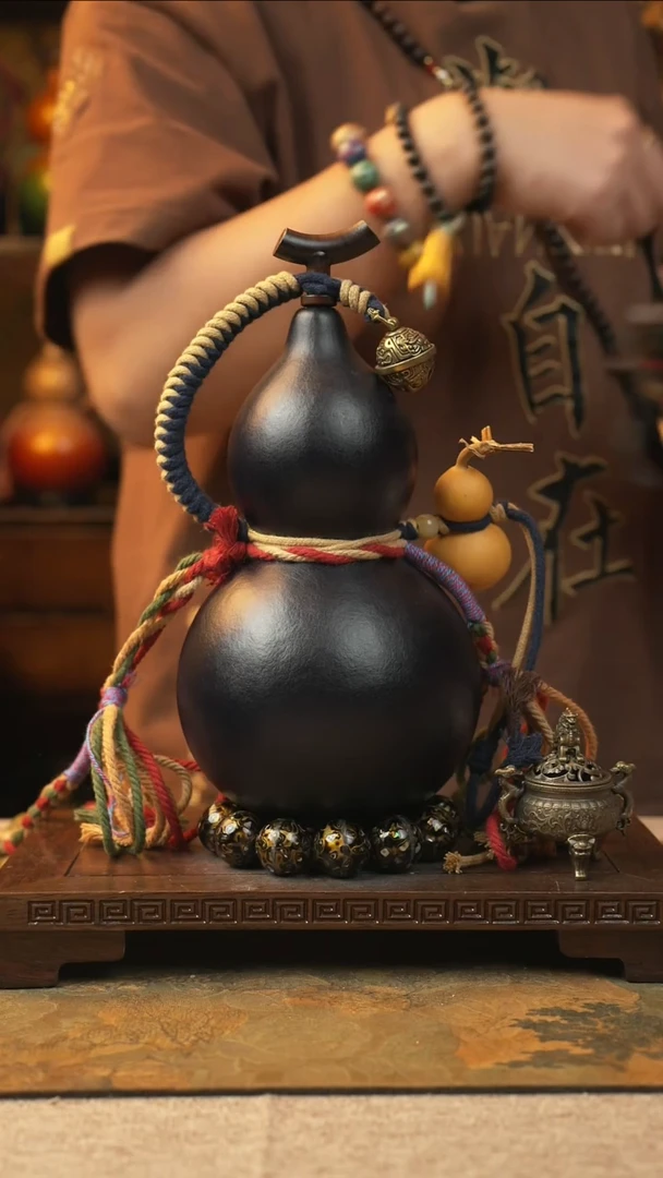 291大漆一物一拍记葫堂出品【不带手串】