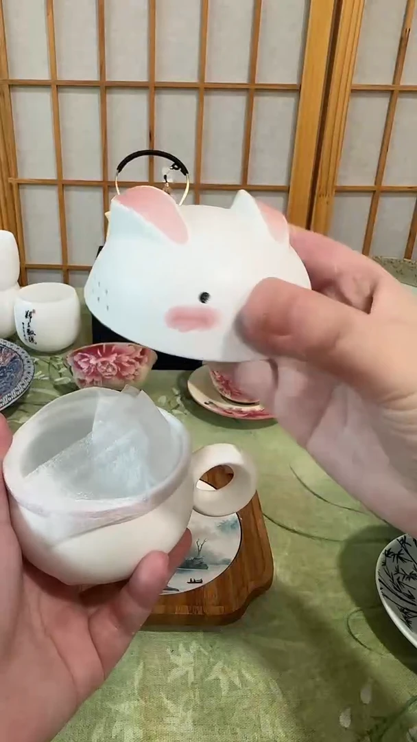 拾光茶具兔子旅行茶具
