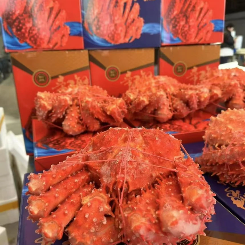 礼盒装    熟冻帝王蟹