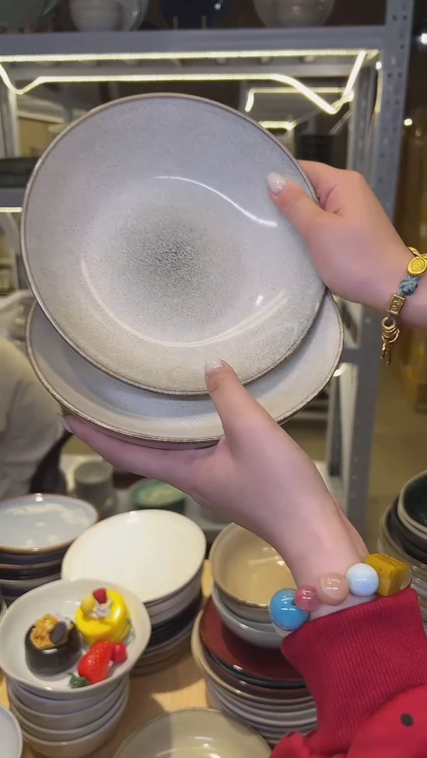 瓷14高温釉下彩陶瓷餐具