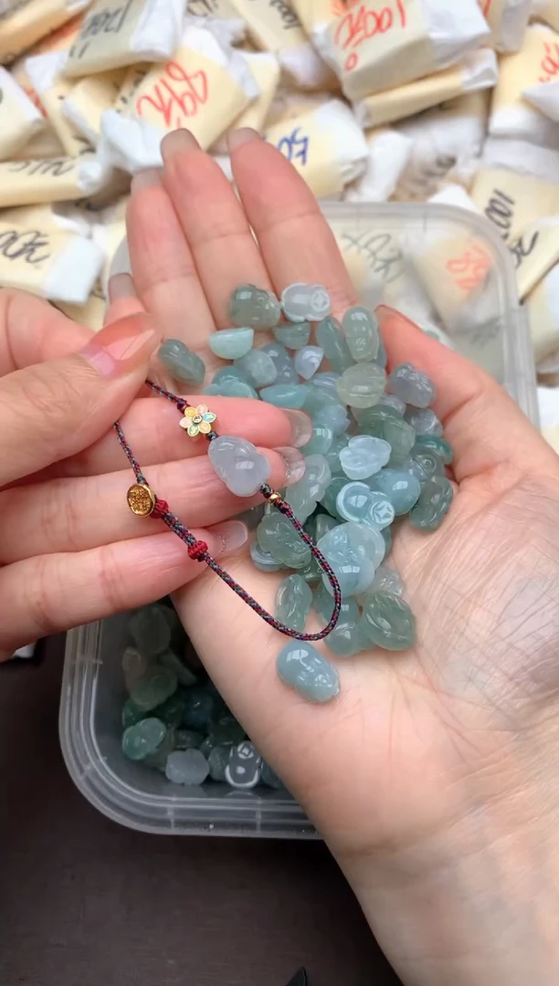翡翠挂件银S925镶嵌多样性发货（发一个）