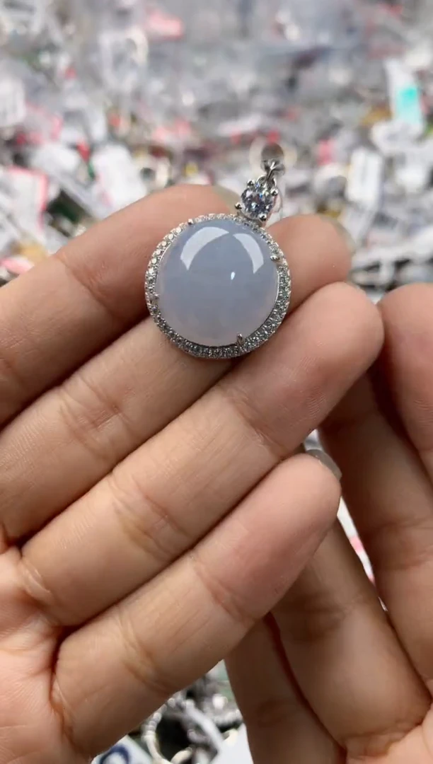 银S925镶嵌戒指翡翠161616----1