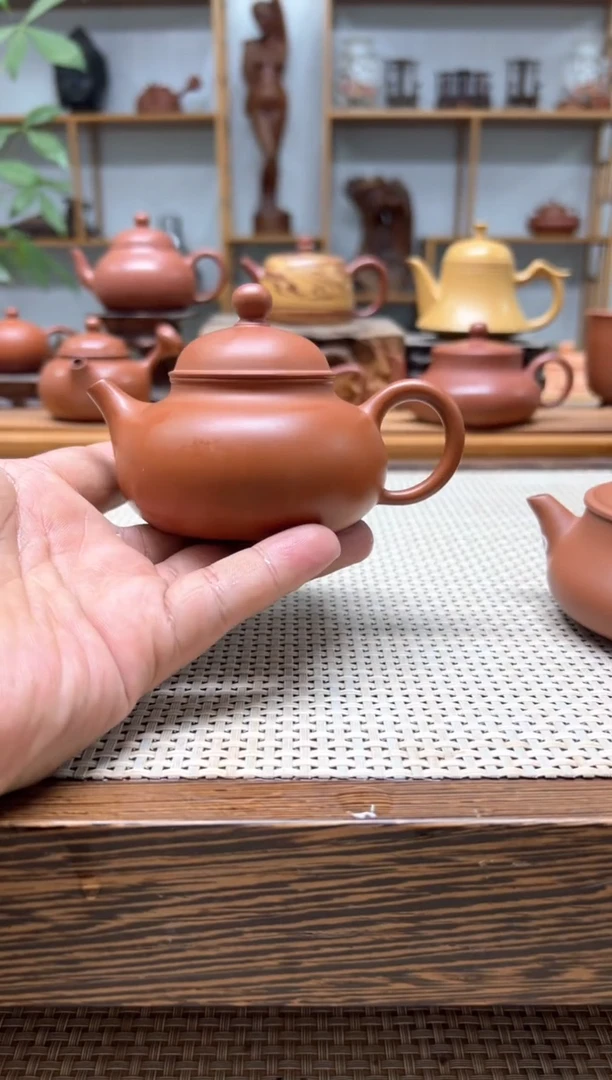 寒**影原矿朱泥全手 容天 120cc