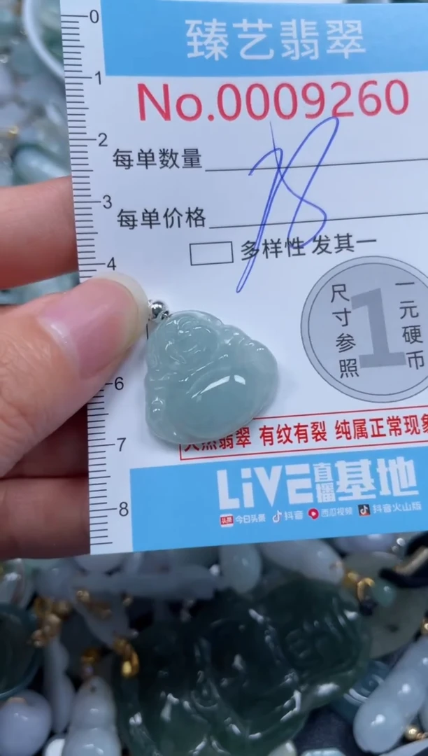 颈饰未镶嵌翡翠9260
