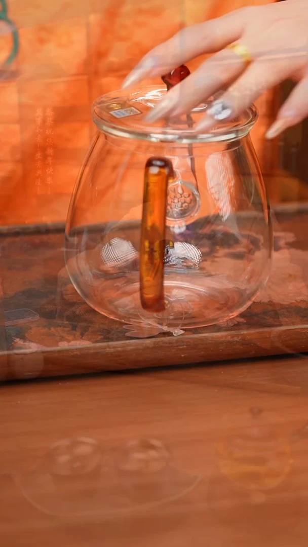 【闪购商品】禾器/晶彩文仕壶/琥珀