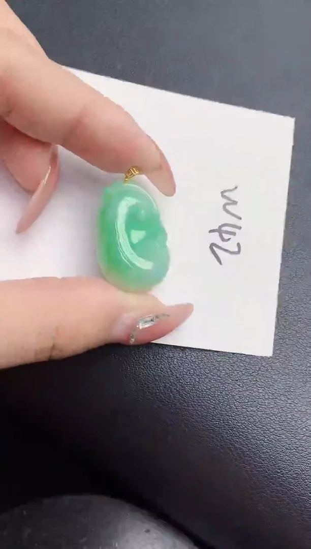 【闪购商品】翡翠颈饰18K金镶嵌000000000