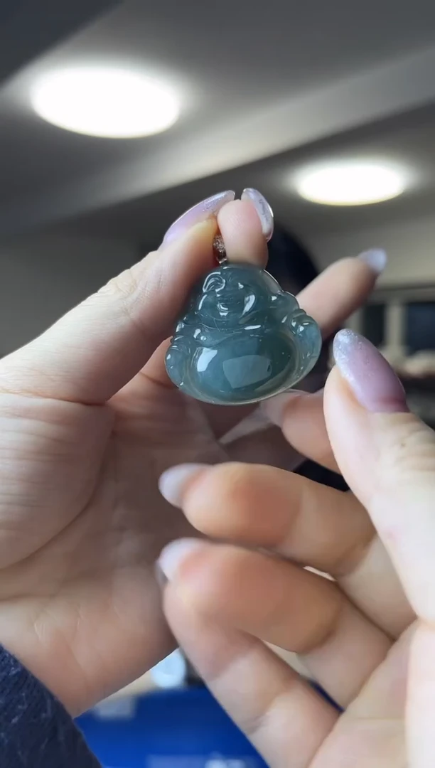 颈饰银S925镶嵌翡翠（多样性发一件）