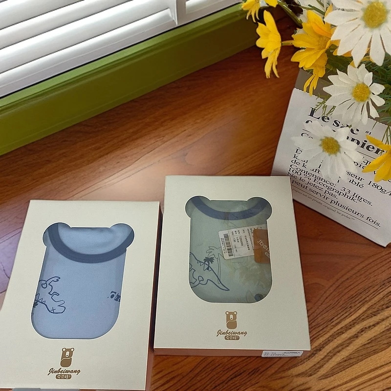 今贝旺2024新年新款舒绒小恐龙长袖长裤套装秋衣秋裤保暖棉