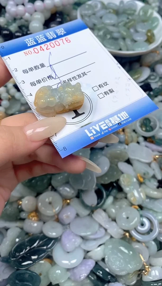 颈饰未镶嵌翡翠闪购0420076