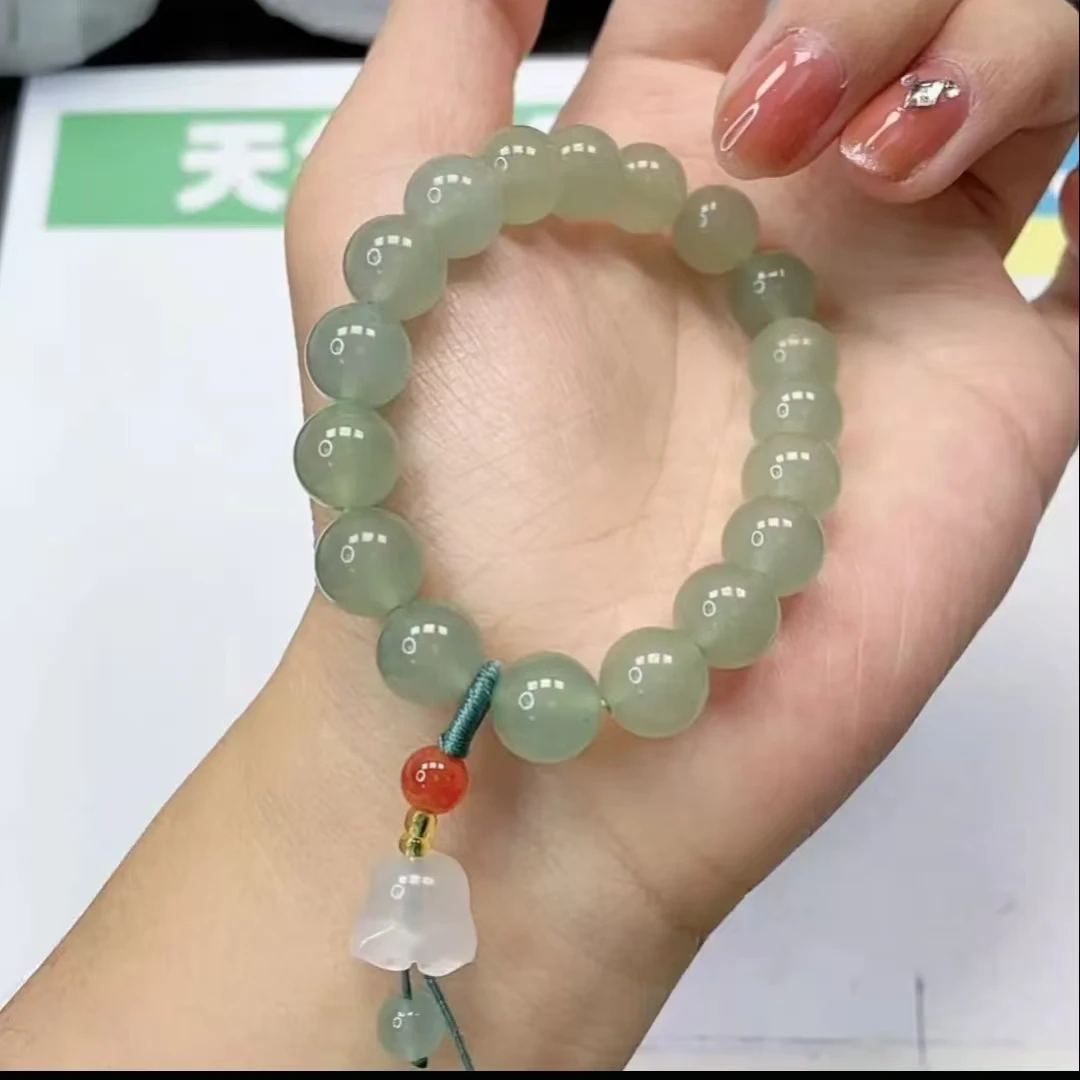 东陵玉风铃手串 保A保真保天然