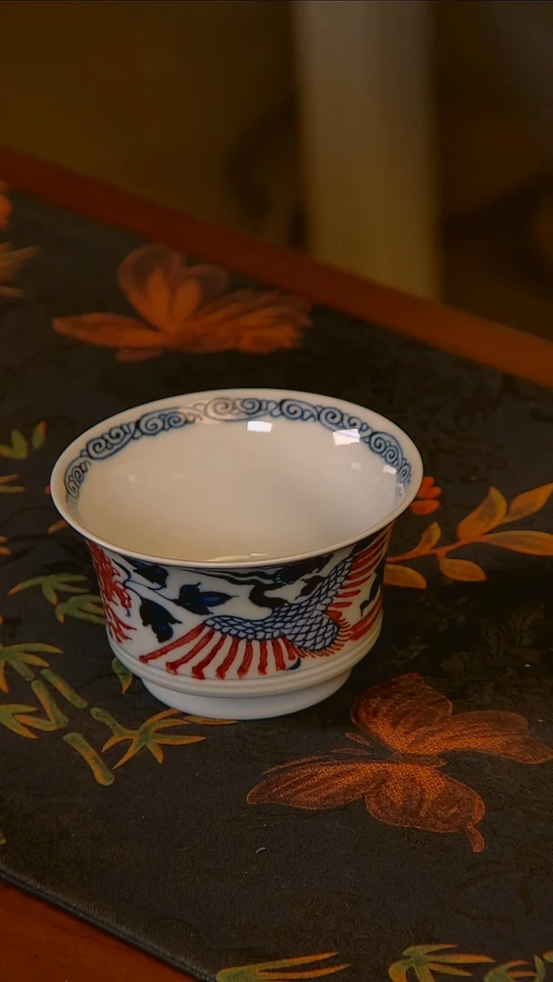 杯手工手绘杯杯很美丽