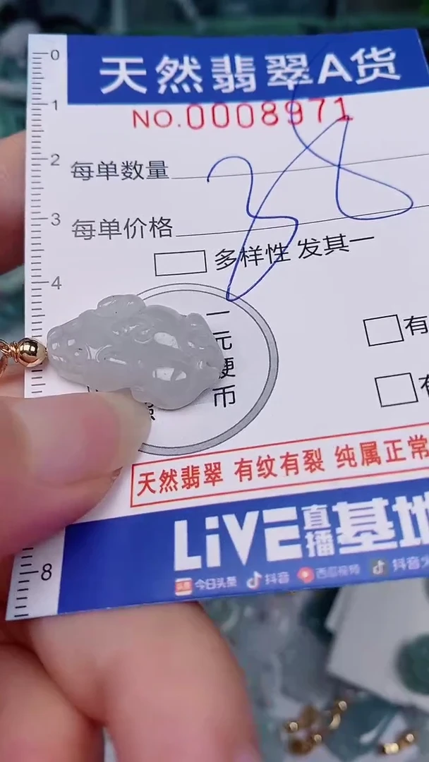 翡翠未镶嵌颈饰00008971