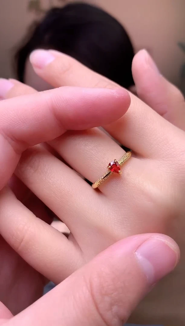 【闪购商品】蓝宝石戒指银S925镶嵌戒指