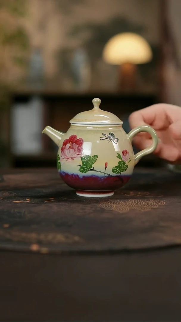 景德镇陶瓷杯碗柴烧多人