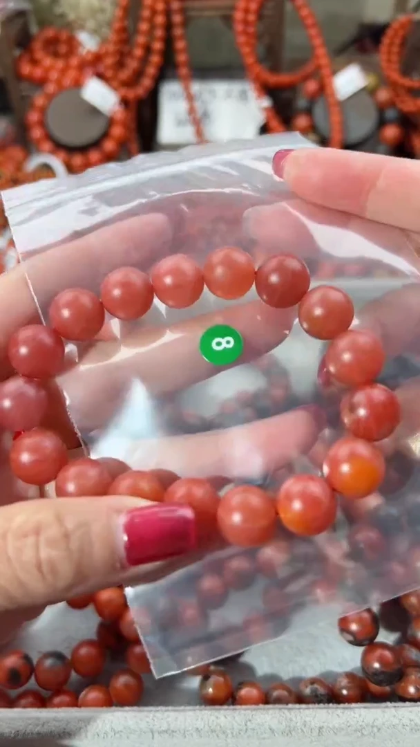 【闪购商品】南红玛瑙手串未镶嵌12