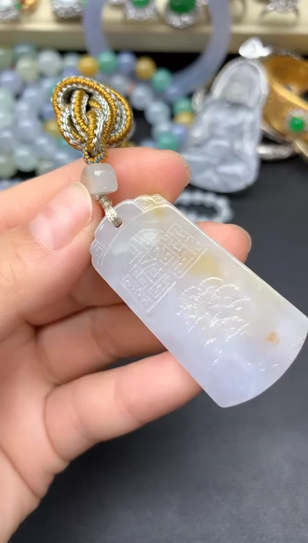 颈饰未镶嵌翡翠38-雪姐翡翠天天见