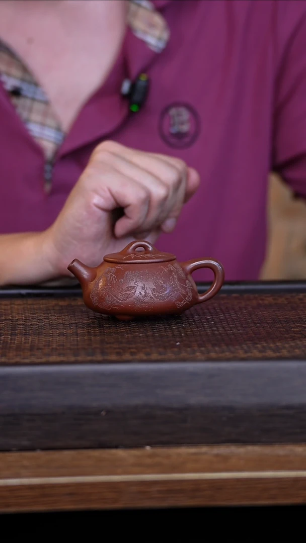 茶壶紫砂宜兴手工原矿紫砂壶001证书