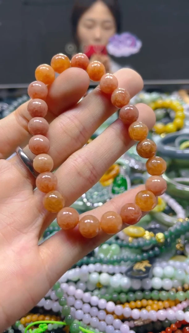 颈饰未镶嵌翡翠8MM