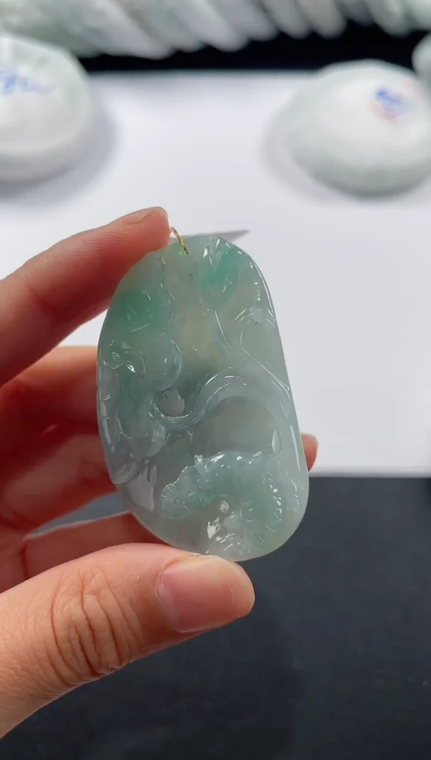 颈饰未镶嵌翡翠基地发货H 3971