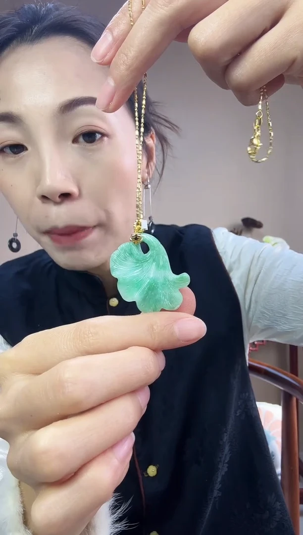 【闪购商品】翡翠颈饰未镶嵌特色原创翡翠颈饰