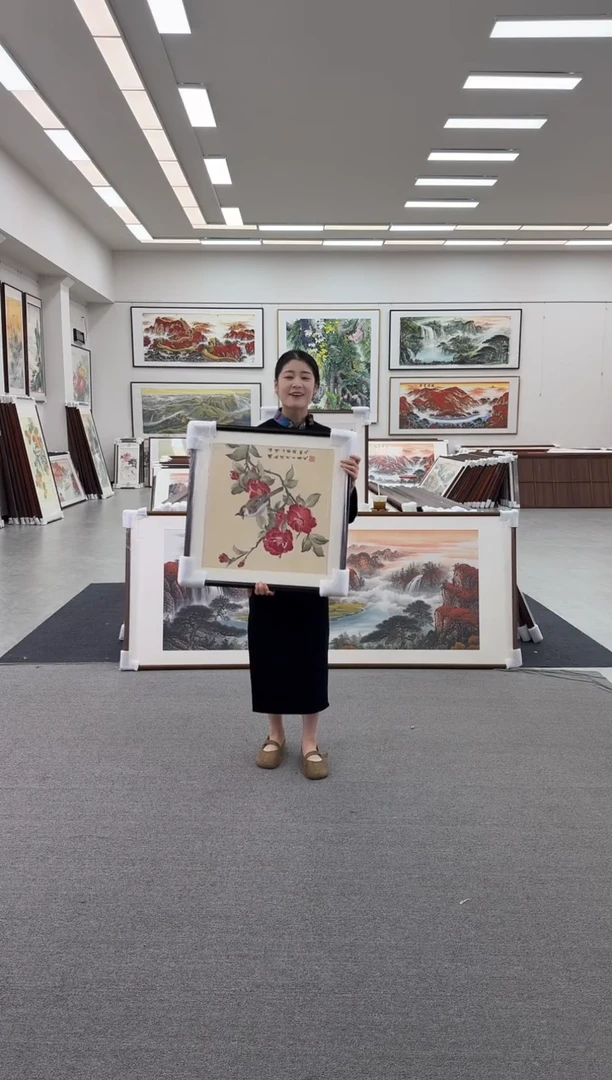 国画手绘 60*60 斗方