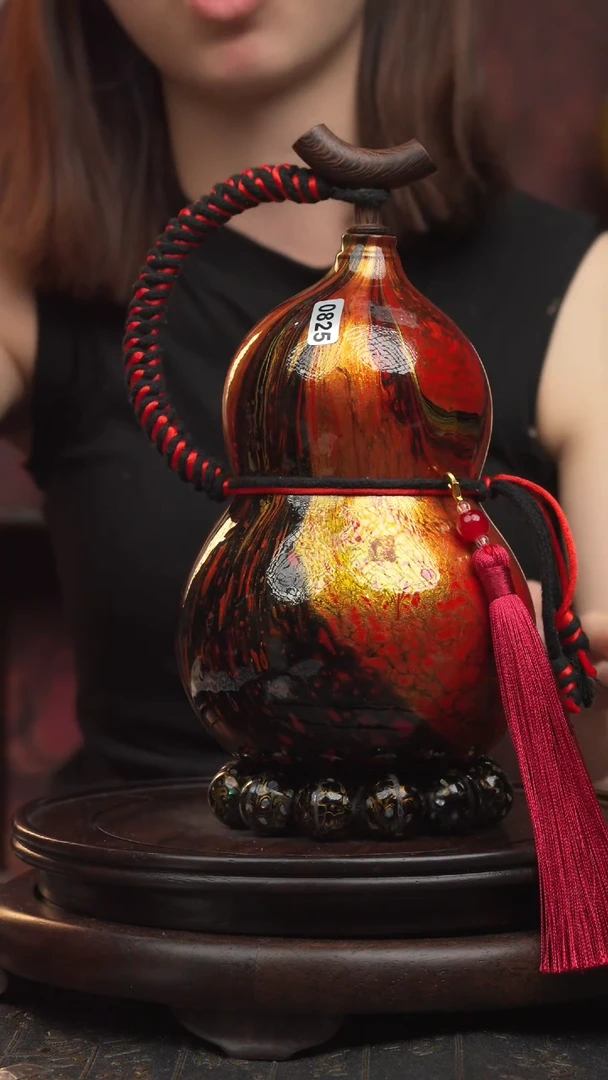 825大漆酒葫芦一物一拍