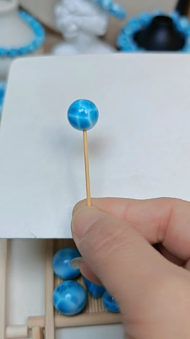 【闪购商品】针钠钙石（海纹石）珠宝半成品未镶嵌多样性发一颗