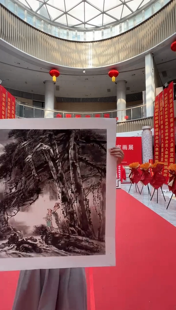 国画周建真老师作品