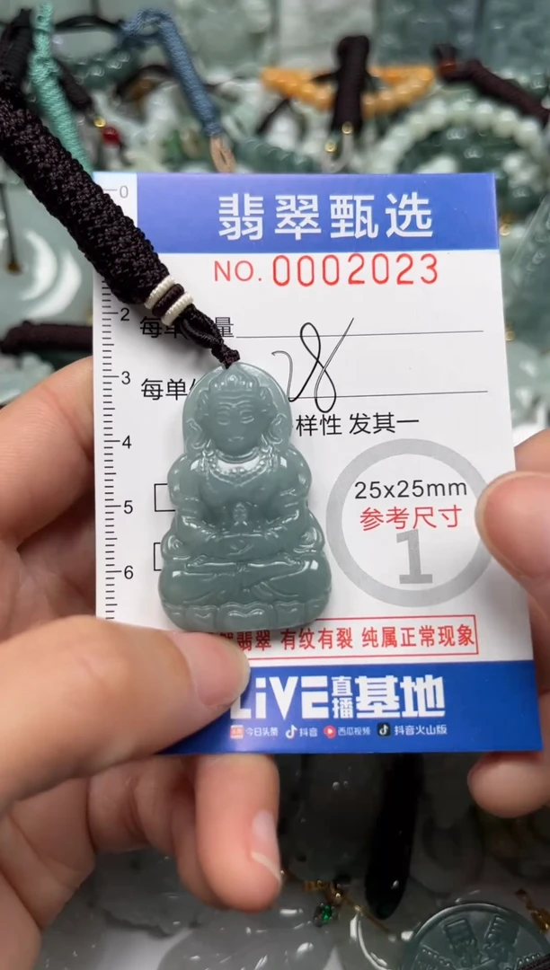 【闪购商品】翡翠颈饰未镶嵌00..2023