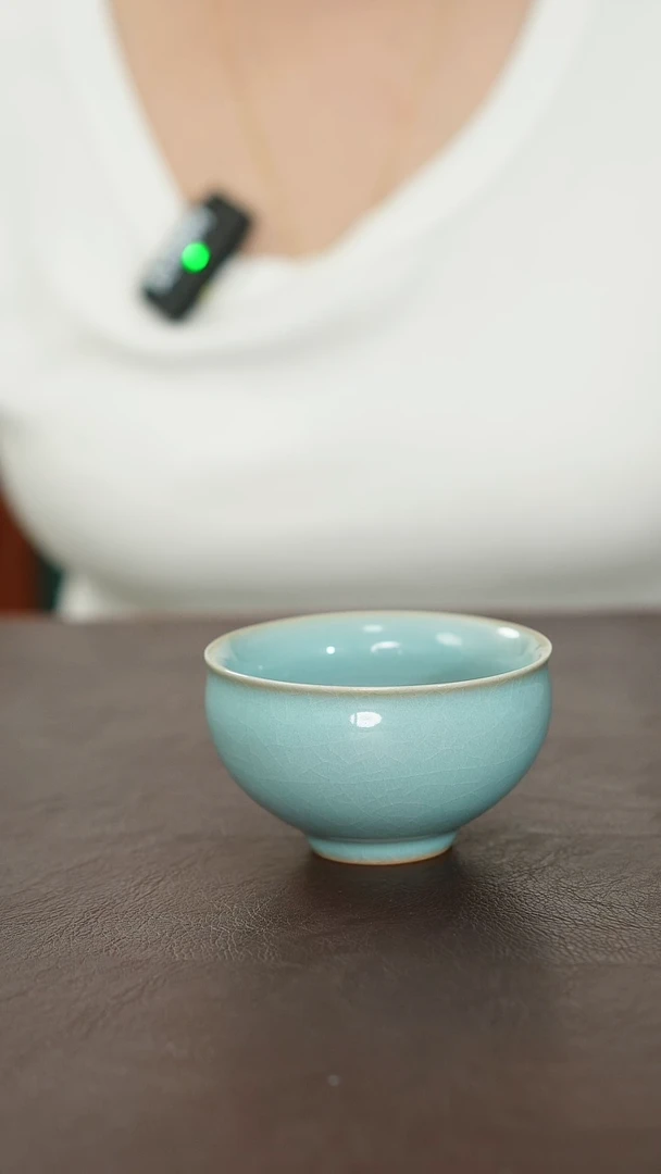 摆件原矿汝宋汝瓷350