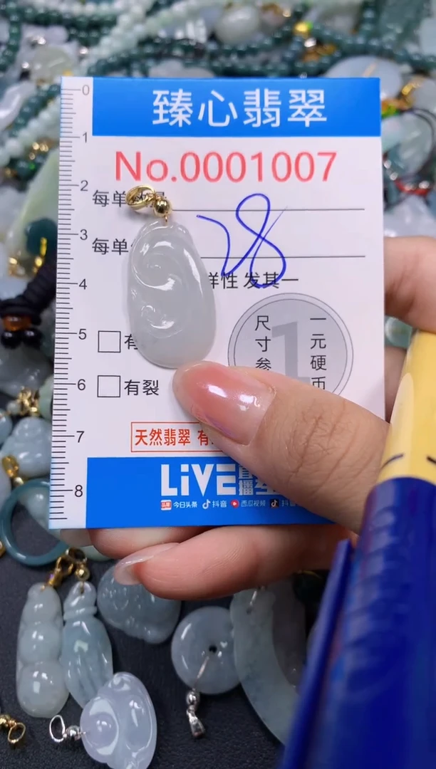 颈饰未镶嵌翡翠1007