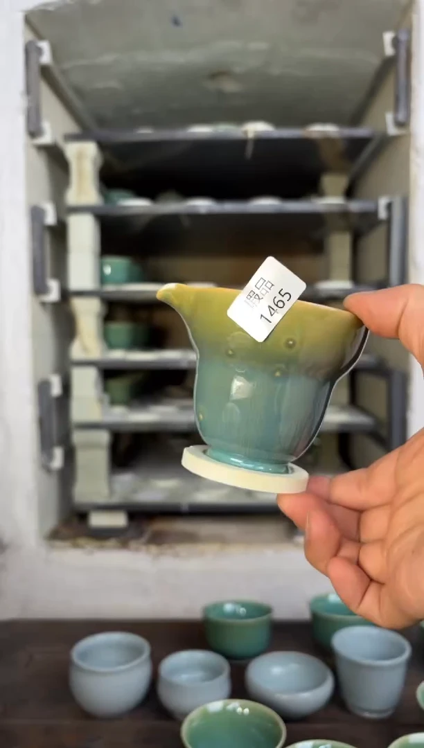 【闪购商品】摆件钧瓷窑变精品茶器