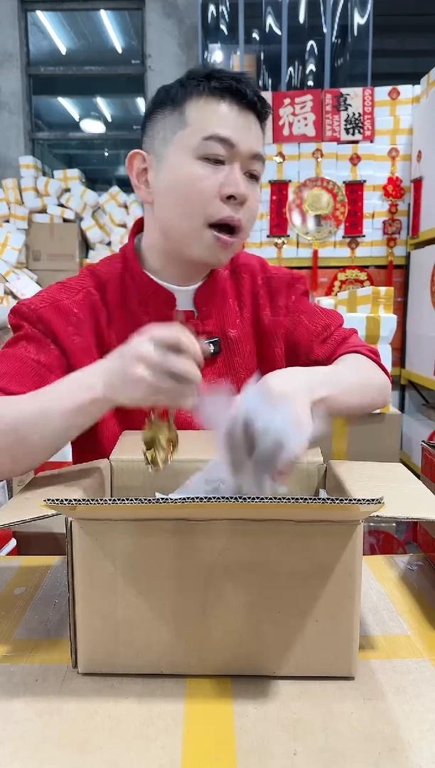 【闪购商品】两支装不锈钢金色实木比利时木汤勺