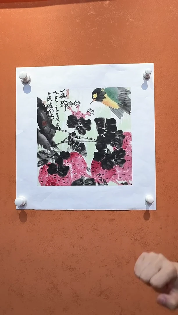 国画侯晓峰国画作品1平尺-9