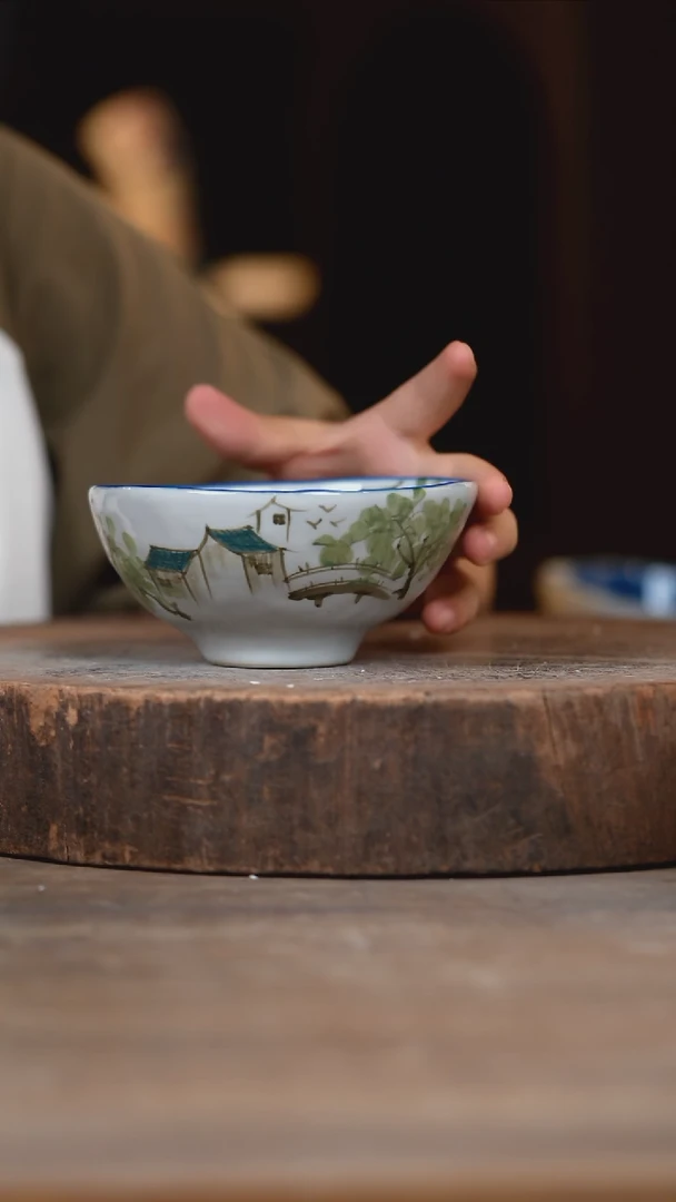 瓷片景德镇高温釉下彩（食品级）