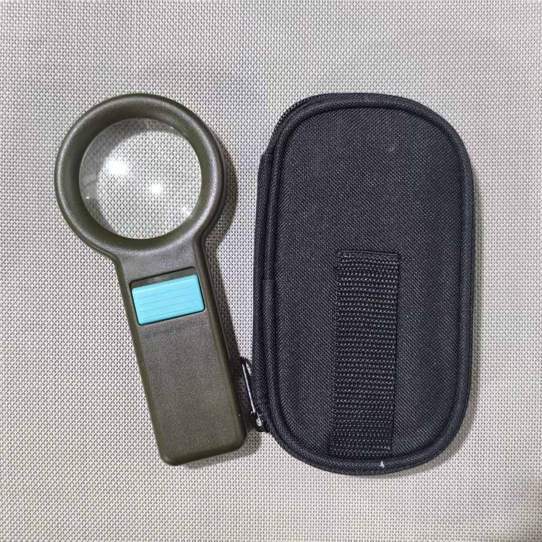 （新）手持式高清放大镜  带包
