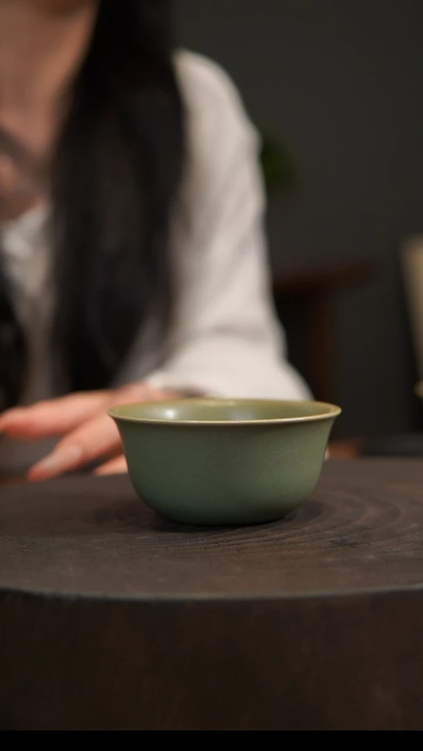 杯子鸡缸杯 汝州原产地  原矿老釉