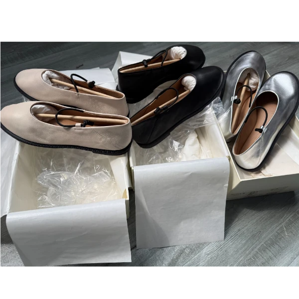 【云目悠悠】进口轻奢羊胎皮乐福鞋女鞋-2025202