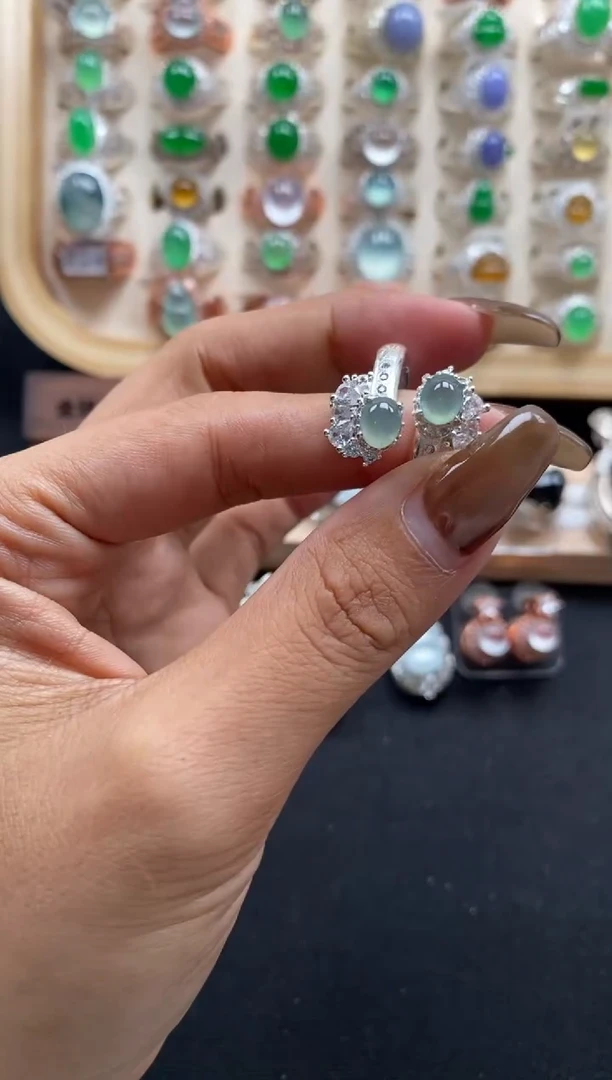 未镶嵌戒指翡翠缅甸天然a货翡翠