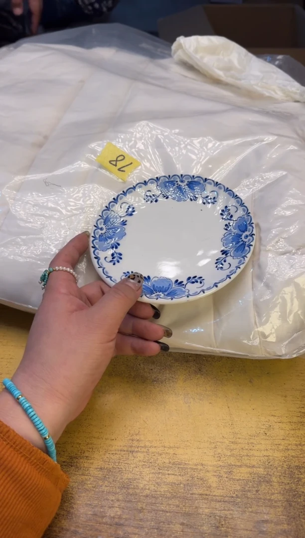 瓷器瓷器瑕疵长款78 m碗