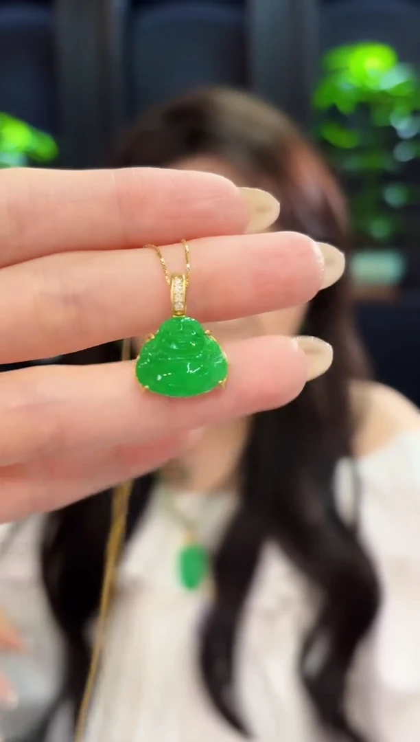 翡翠未镶嵌吊坠(不含链) 缅料A货/支持复检/一件
