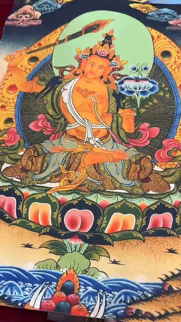 卷轴画唐卡16096