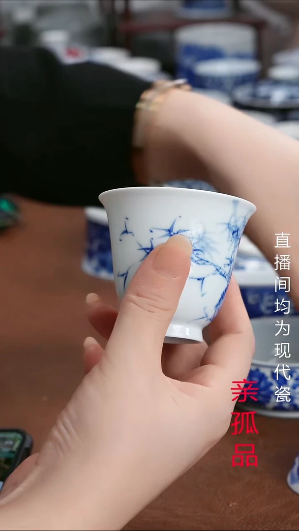 景德镇高端茶器景德镇墨奈纯手工手绘高端茶器